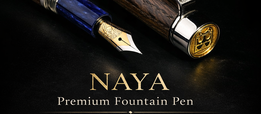 Naya is a writing instrument born from contrast and harmony.